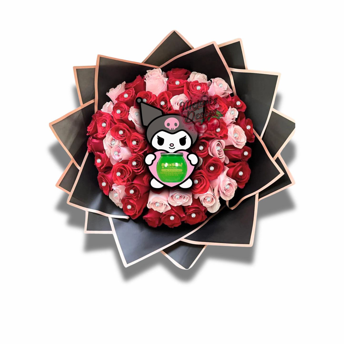 Valentines Kuromi Buzzball Holder- CUT FILE (DIGITAL DOWNLOAD)
