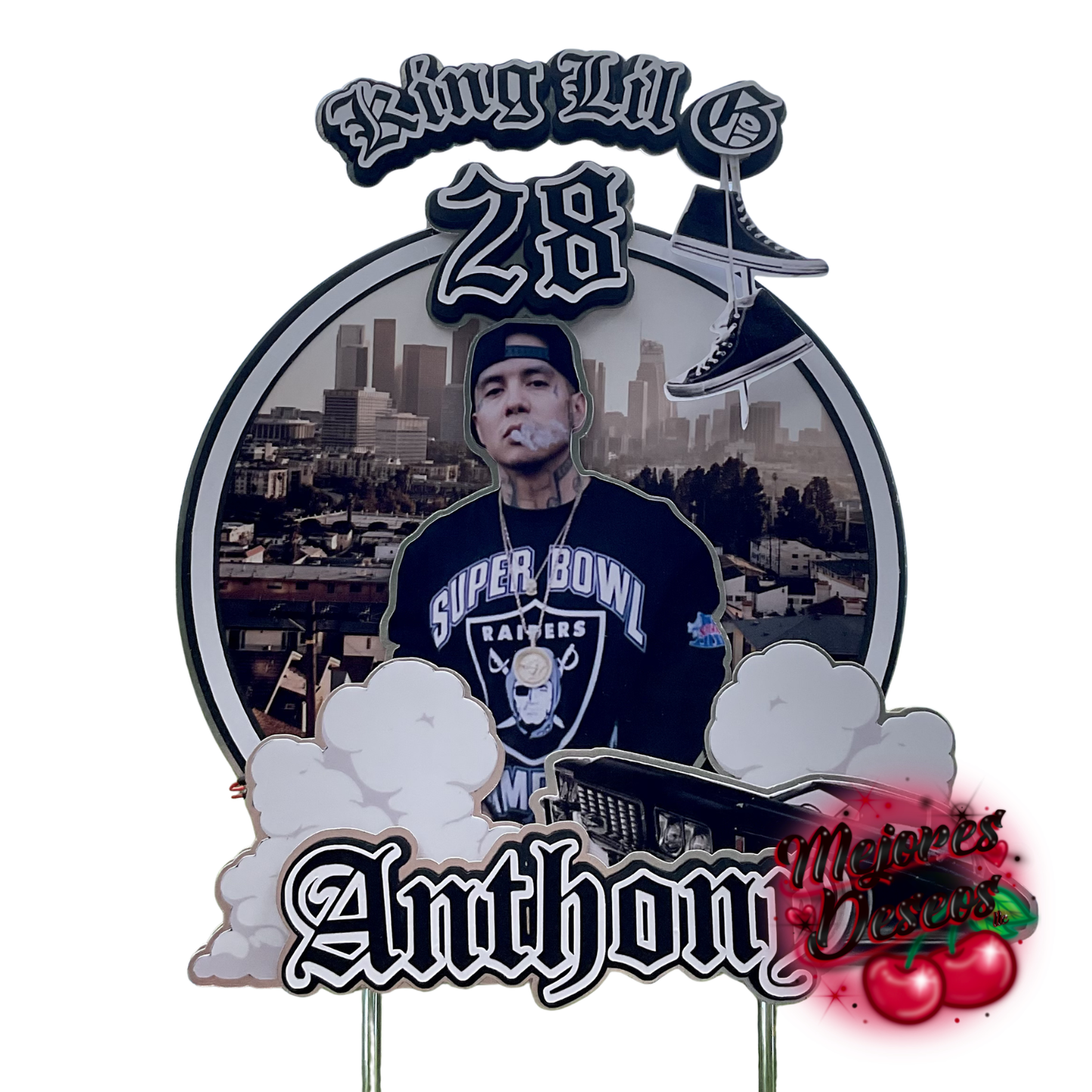 King Lil G Cake Topper