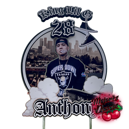 King Lil G Cake Topper