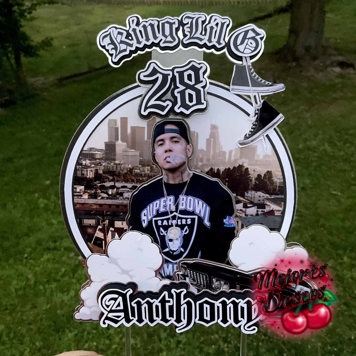 King Lil G Cake Topper