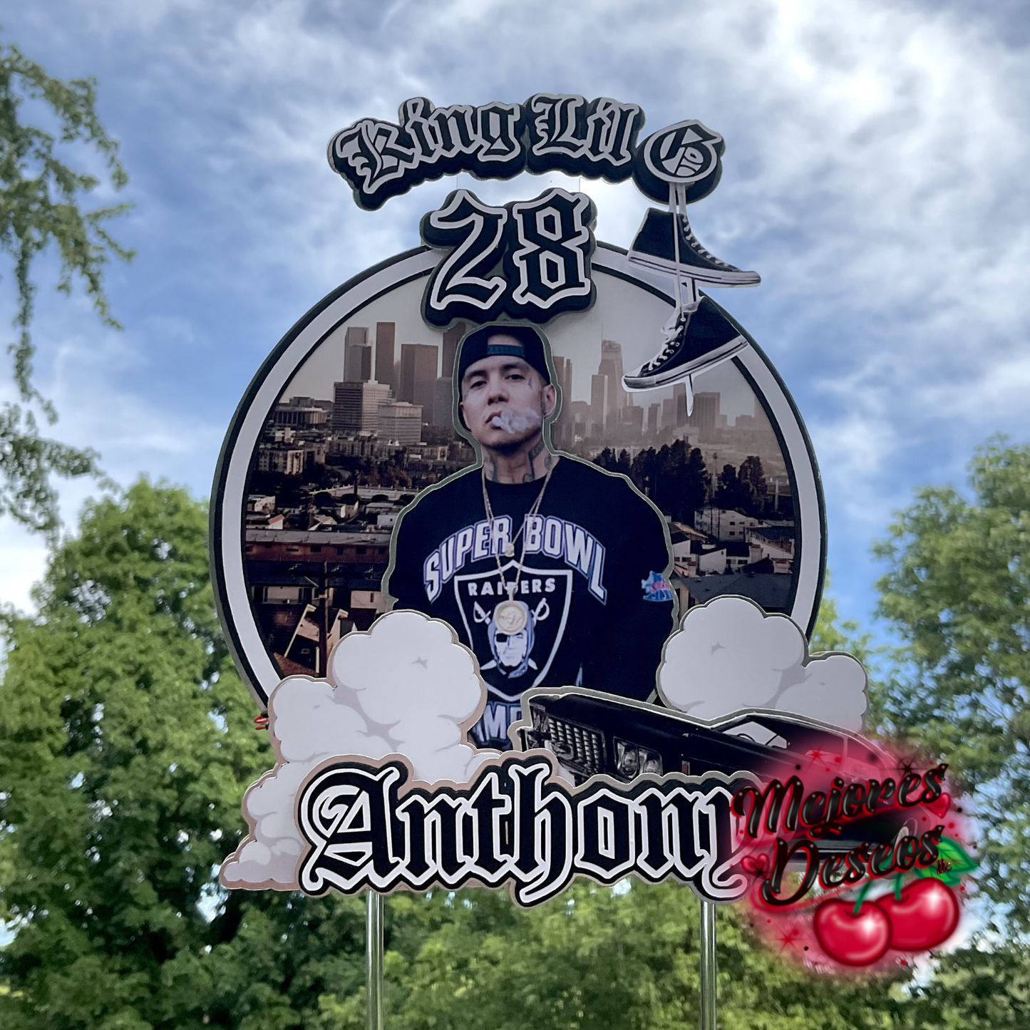 King Lil G Cake Topper