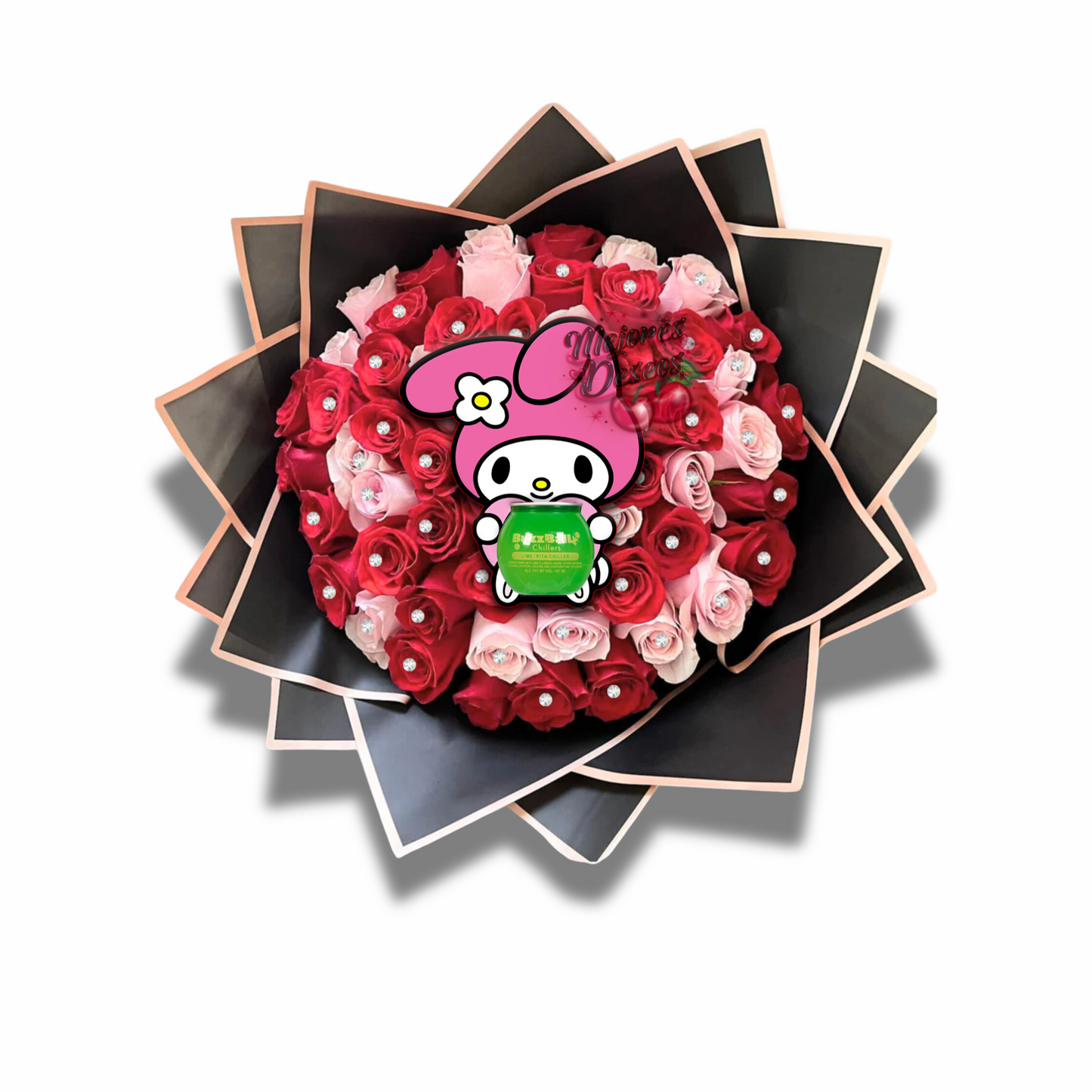 Valentines My Melody Buzzball Holder- CUT FILE (DIGITAL DOWNLOAD)
