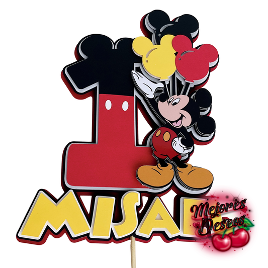 Mickey Mouse Cake Topper