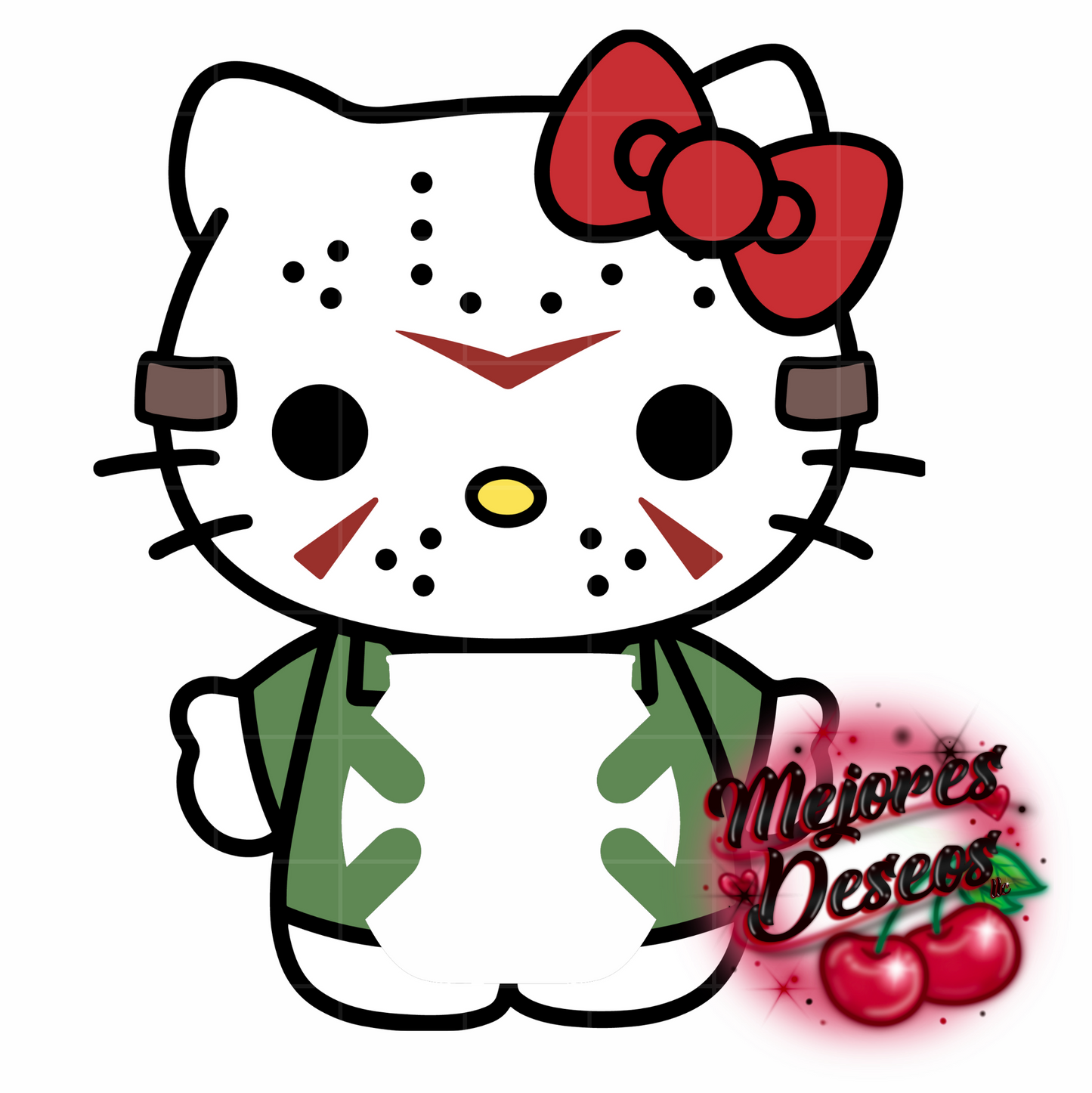 Hello Kitty as Jason Buzzball Holder- CUT FILE (DIGITAL DOWNLOAD)