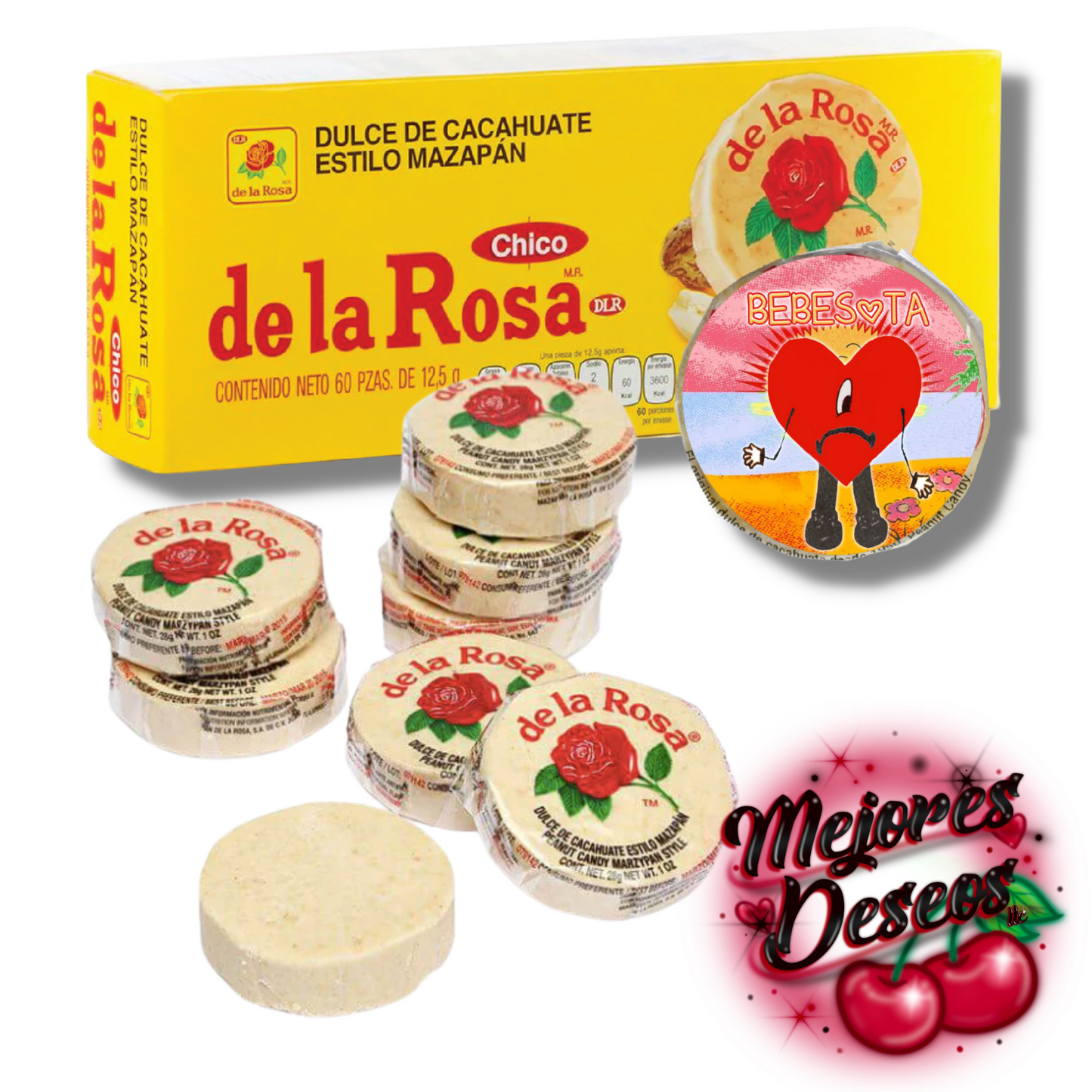 Mazapan Sticker Label TEMPLATE Png/Svg/ Measurements. Make your own Custom Mazapan Labels