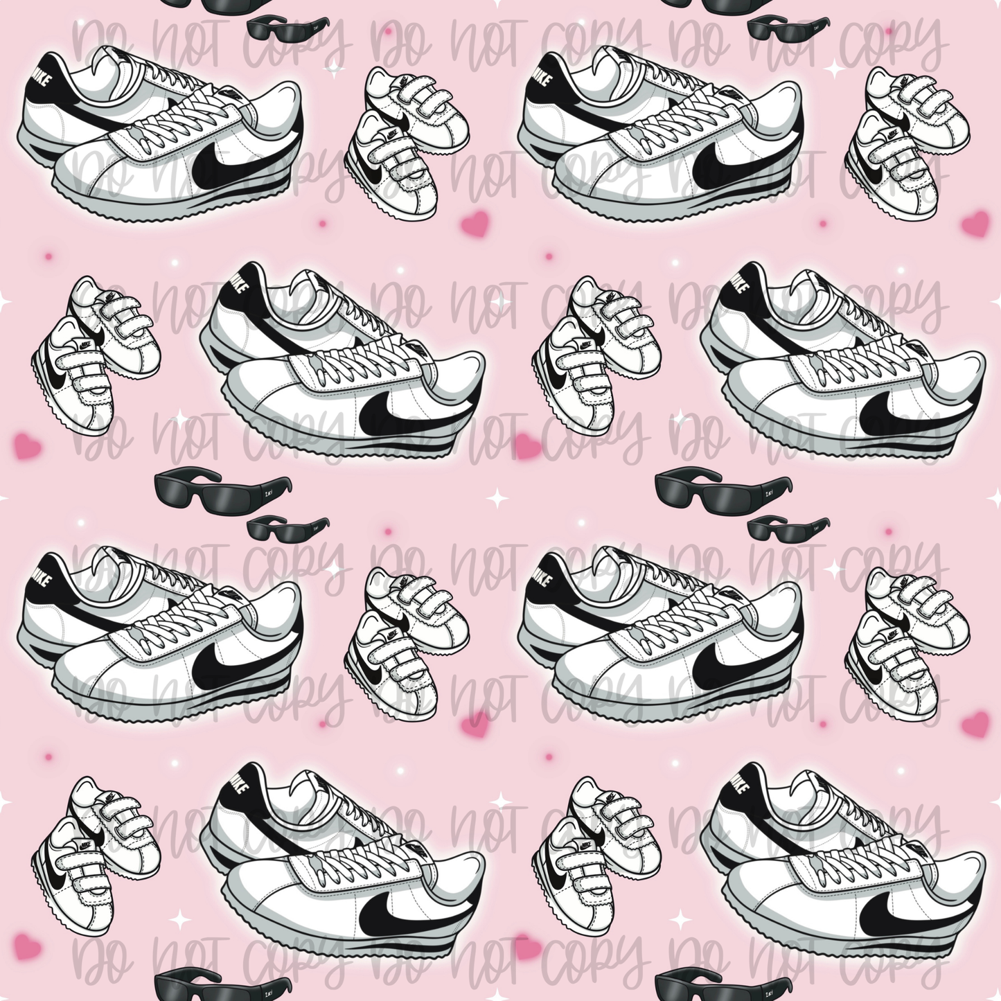 Mommy and Me, Chicano art inspired SEAMLESS JPEG. Dady and me Pink Seamless.Old school hearts. Instant Download ONLY