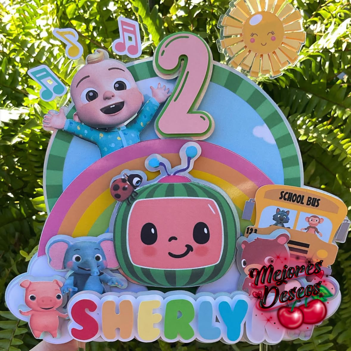 Cocomelon Cake Topper